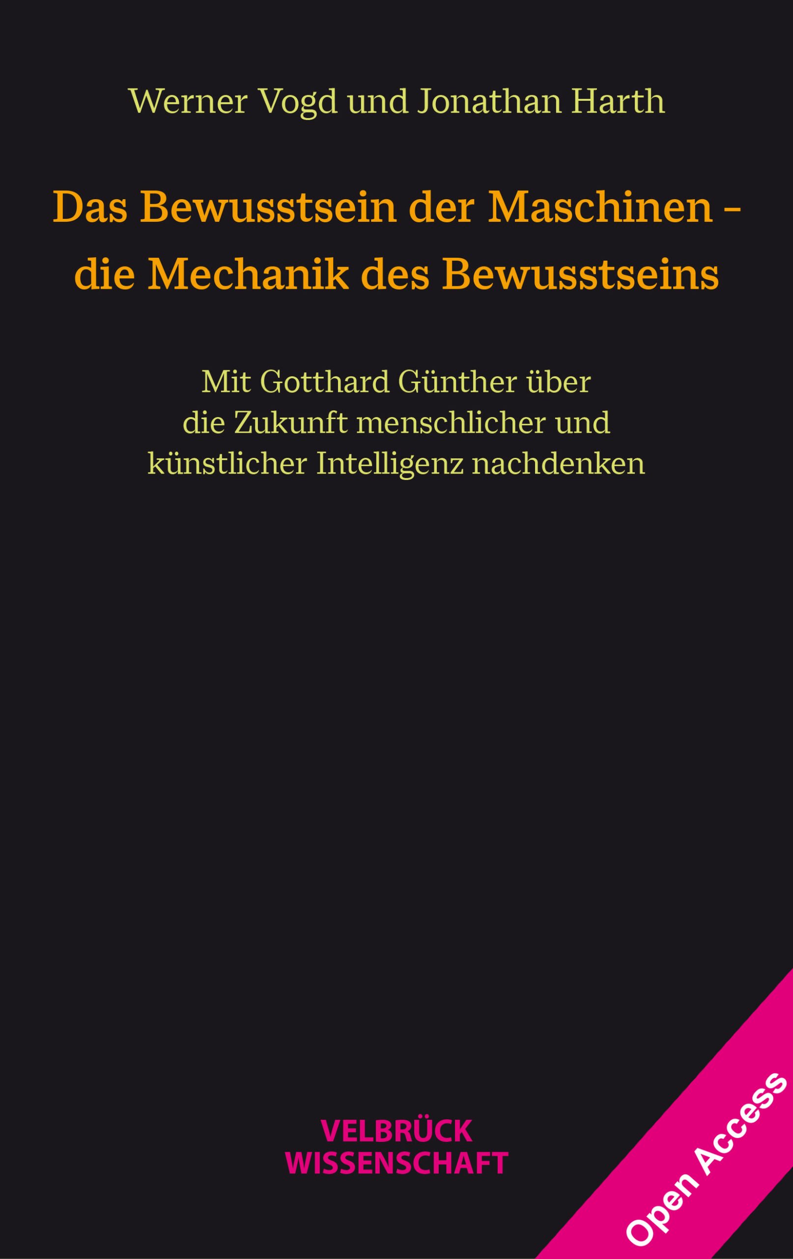 Buchcover: Das Bewusstsein der Maschinen von Werner Vogd und Jonathan Harth